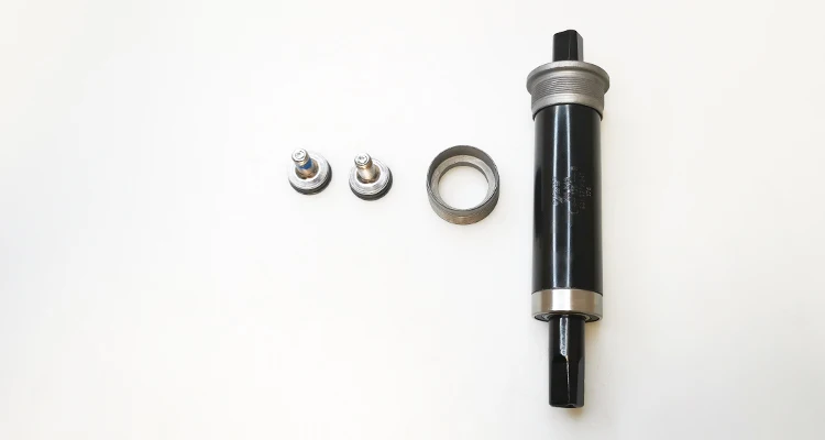 M12 sealed bearing bottom bracket 6061 aluminum 120 mm width bottom bracket