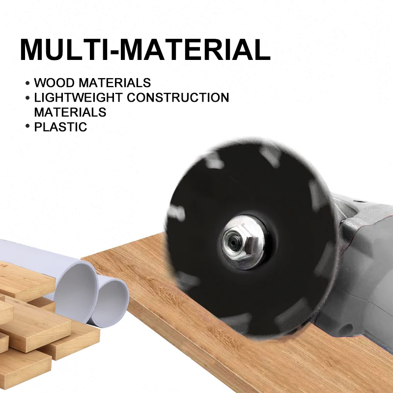 4 1/2 Inch 115 mm Tungsten Carbide Cut Off Wheel Wood Cutting Disc for Wood, Laminate, Plastic