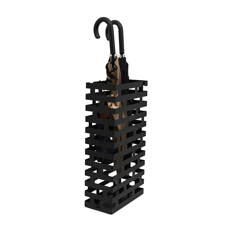Большая коллекция дождя, прихожей, декоративная металлическая автономная стойка, органайзер, подставка для зонта