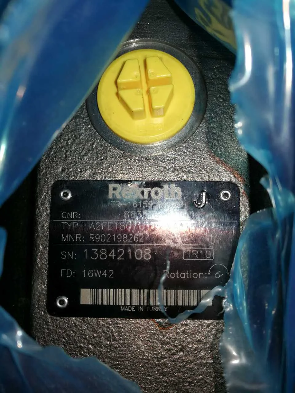 Гидравлический двигатель Rexroth серии A2FE A2FE180/61W-VAL181 R902198262 мотор