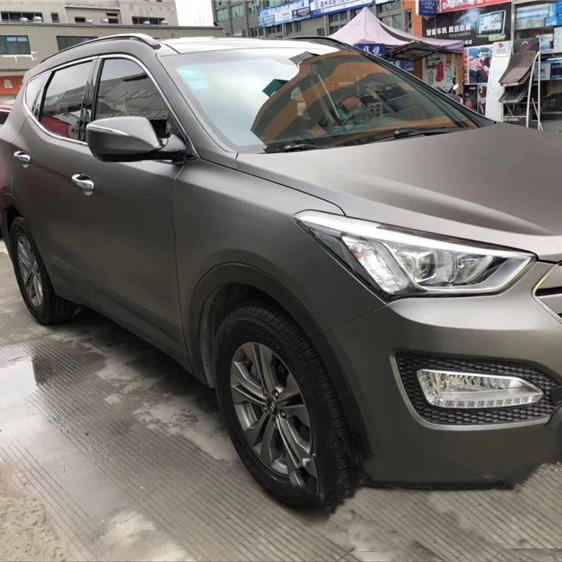 
 Самоклеящаяся пленка, наклейки, красная хромированная металлическая матовая Автомобильная виниловая пленка, воздушные каналы, матовый хром, винил  