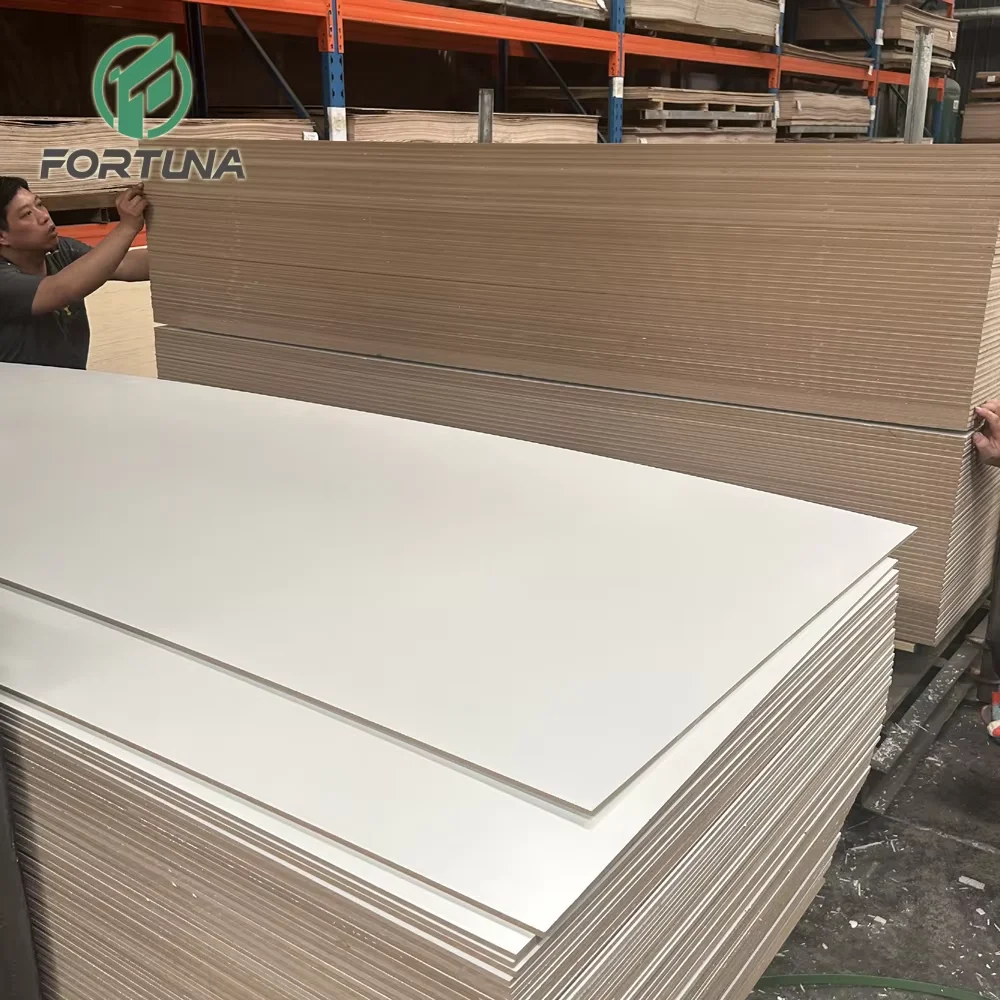 18mm WHITE MELAMINE BOARD MELAMINE MDF SHEET E0 E1E2 GLUE 9MM 12MM 15MM 18MM FOR FURNITURE