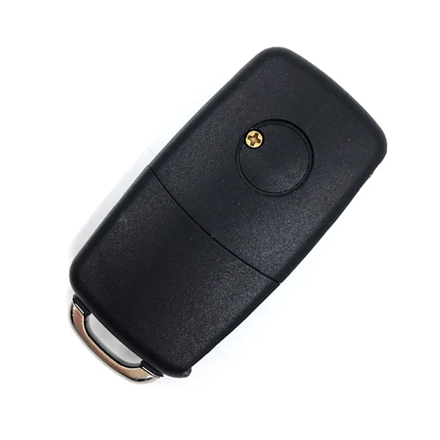 Long Distance Plastic Metal 315MHz 433MHz Flip Keyblade Universal Remote Car Auto Smart Key Black Line High Sensitivity