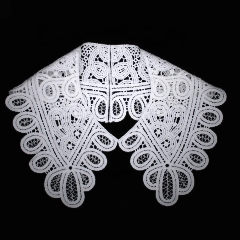 neck design lace fashion embroidery collar for clothing