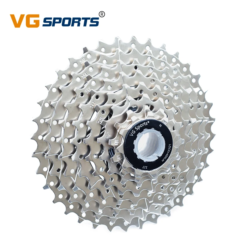  VG SPORTS 8 скоростей 11-36T кассета для горного велосипеда свободное колесо звездочка серебристый велосипедный свободный