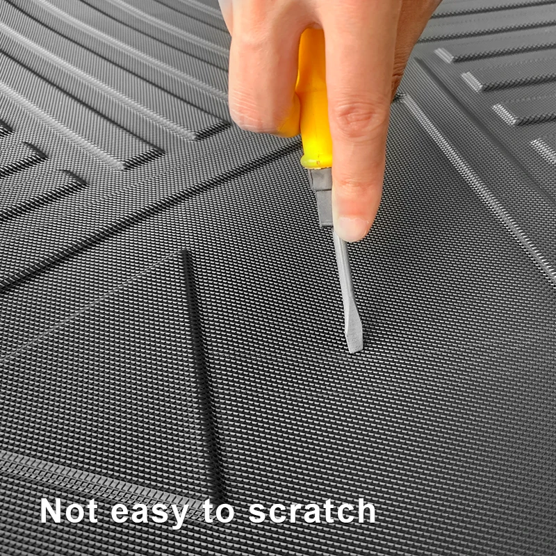 New Arrival Non Toxic Washable TPE Car Trunk Tray Mat Rear Cargo Liner use for Kia Seltos 2024