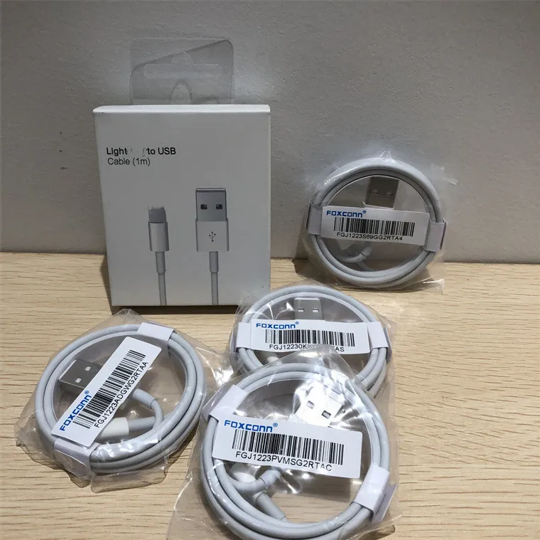 Foxconn 8ic Original Quality Charger Cables for iphone12 13 14 Fast Charging Line Data Cable 1M 2M USB Charger Cable for iphone