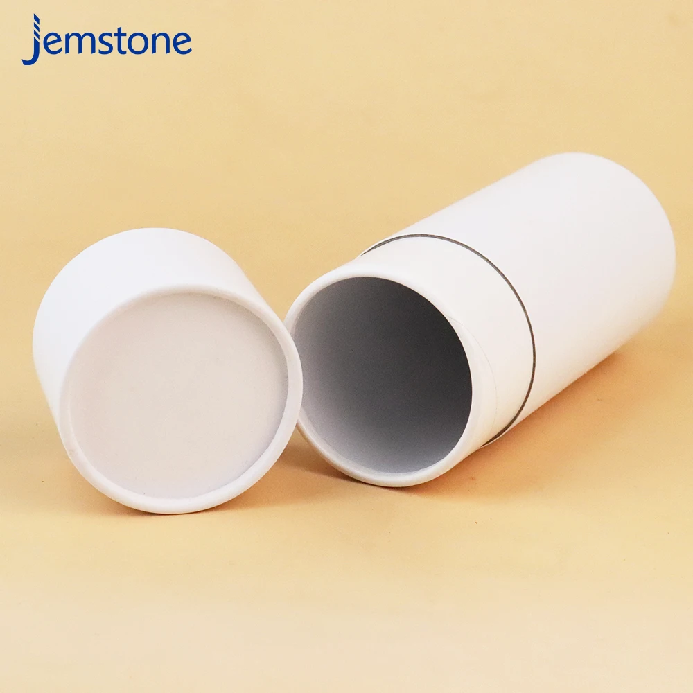 Factory Recycled Round Cylinder Cardboard Tubes Packaging Black white brown Kraft Paper Tube