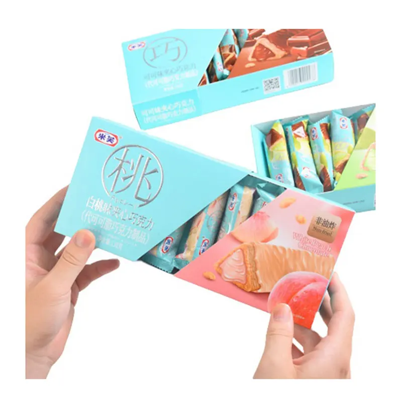  Biscuit With Chocolate Coated And Pretty Packaging Manufacturers Made Sweet Cookies Wholesale Product