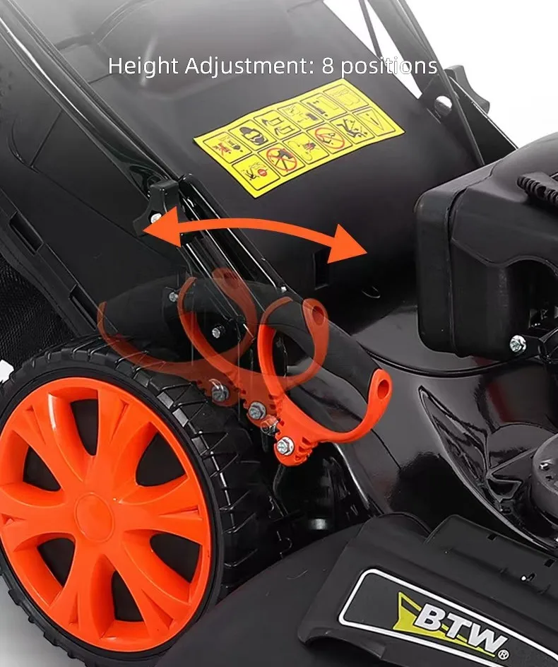XH-X6  GXV160 163CC Gasoline High Quality 3 in 1  Self-propelled Hand Push Filed Mower Lawn Mower