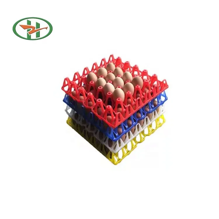 Plastic chicken egg tray carton plastic 30 holes plastic egg tray egg holder for sale