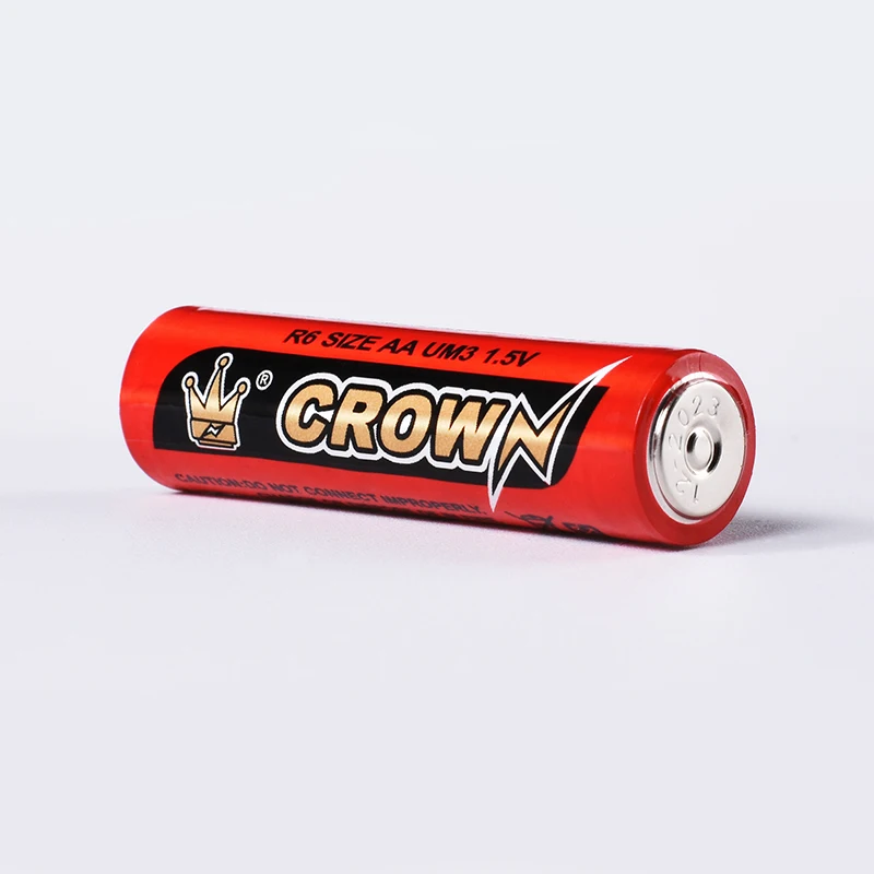 Долговечная сухая батарейка CROWN C R03 UM4 aaa из углеродного цинка 1 5 В для