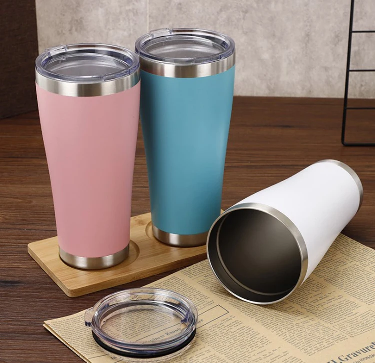 Цена по прейскуранту завода-изготовителя 20oz 30 унций автомобиля пивной бокал вина кружка чашка термос стакан большой емкости tubler 20oz 30 унций, холодный и теплый свет,