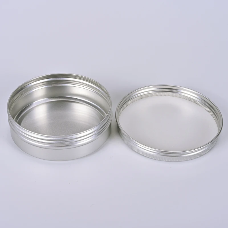 100 ml recyclable food packaging cans 3.4oz candy jar powder cans aluminum tin jar for cookie packaging