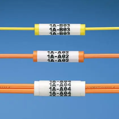 High speed semi Automatic tube power cable usb wire labeling machine sleeve labeling machine tube labeler for tubes