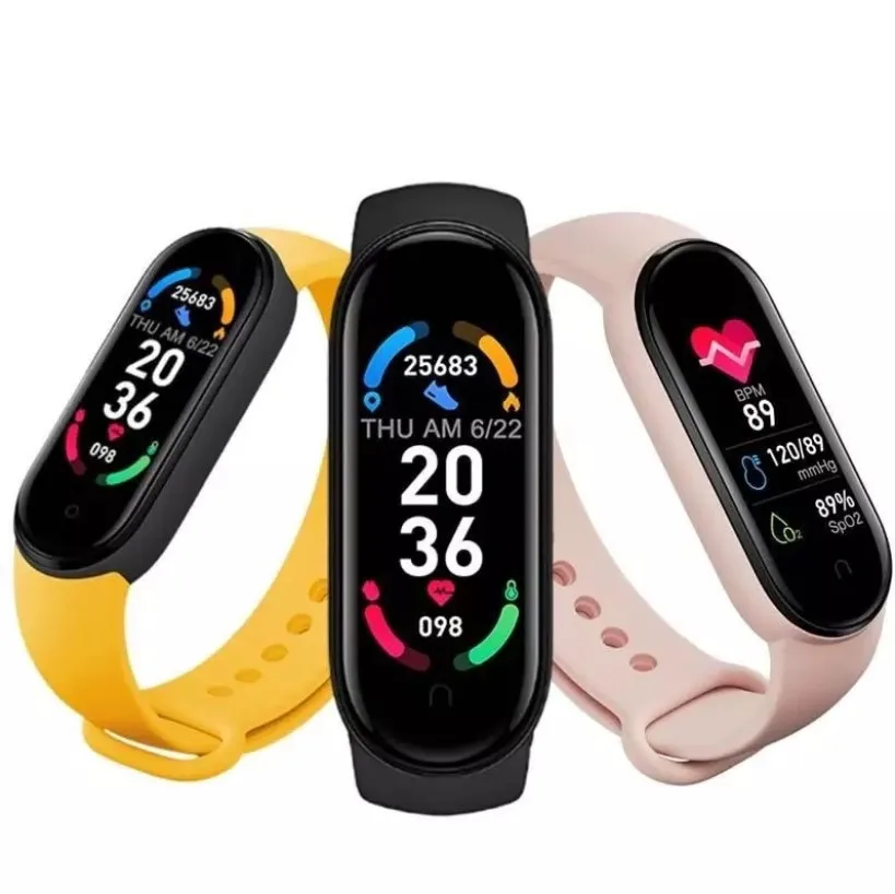 New M7 smartband Fitpro pk mi band M4 wrist waterproof m6 smart watch sport fitness tracker bracelet smart band m6 sleep monitor