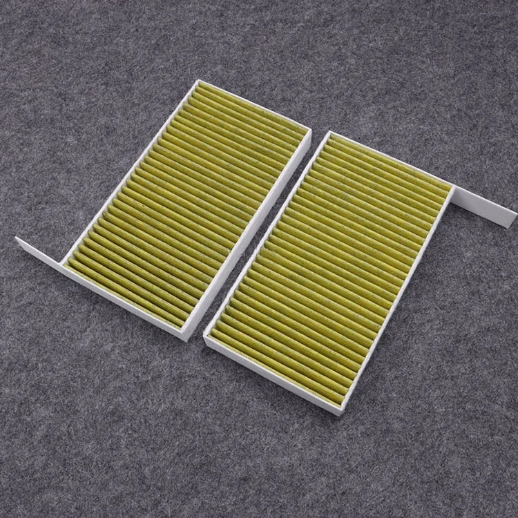 2Pcs/set Activated Carbon Air Conditioner Filter Element Replacement Accessories Cabin Air Filter For Tesla Model 3 Model Y