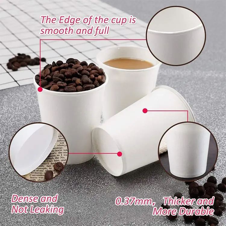 Wholesale Custom Designs Disposable Coffee Paper Cups For Vending Machine