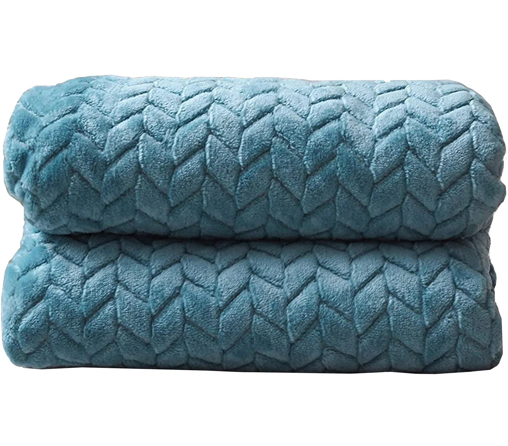 cheap factory supply custom wholesale chevron texture Jacquard Embossed polyester microfiber coral flannel fleece blanket throws