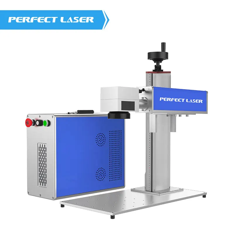 Perfect Laser 30W 50W Raycus MAX IPG JPT Source metal steel aluminum Fiber Laser engraver engraving Marking Machine Marker Price