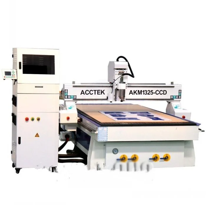 Jinan factory Supplier 2500x1300mm CNC Router CCD Router Drilling CNC for Wood