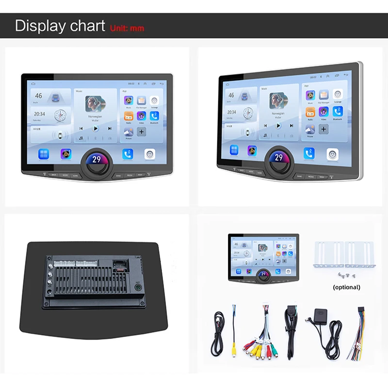 11.8 inch car radio android auto electronics auto android 2+32G 4+64G android car accessories car