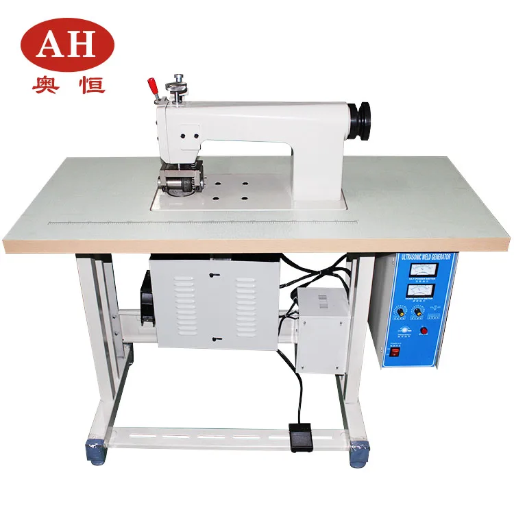 AH-200 ultrasonic lace sewing closure machine