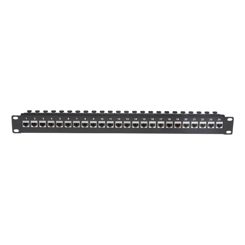 cat 6 FTP 24port  lan patch panel for networking rack cabinets