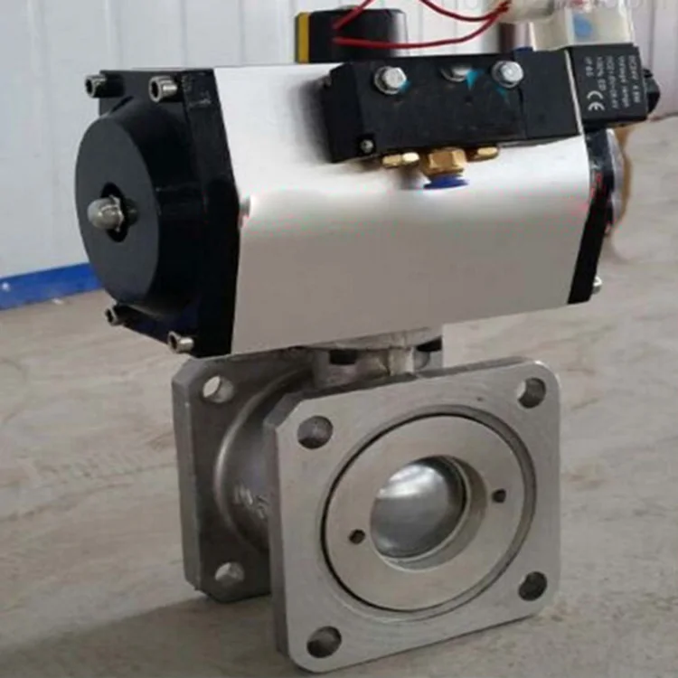 Api 6a нержавеющая сталь жидкости управления самозакрывающийся пневматический grove шаровой клапан