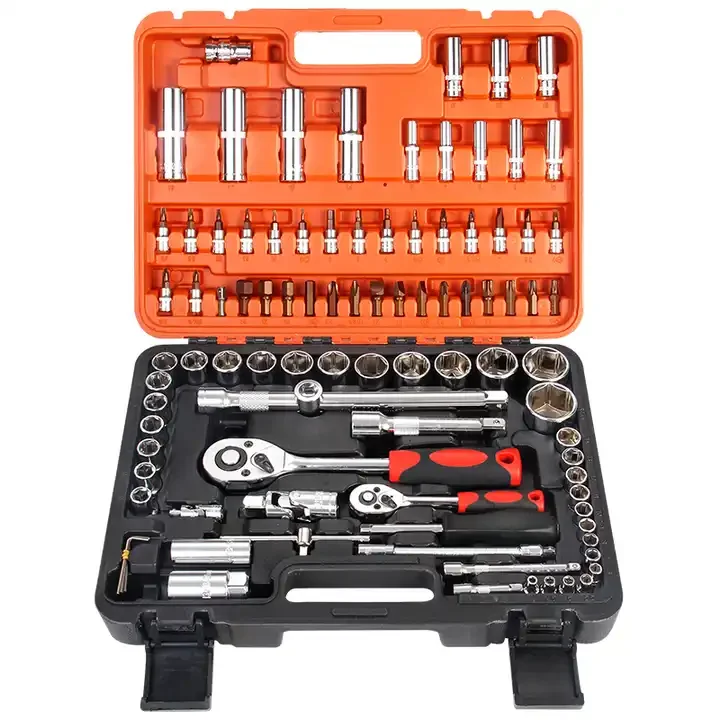 Car Mechanics auto repair Kit Spanner Tools set box Hand Tools socket wrench set tool kit socket sets