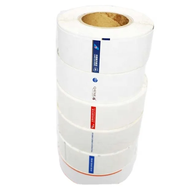 Высококачественные багажные бирки авиакомпании Rfid UHF Label thermal Bagage airlines Bagage.