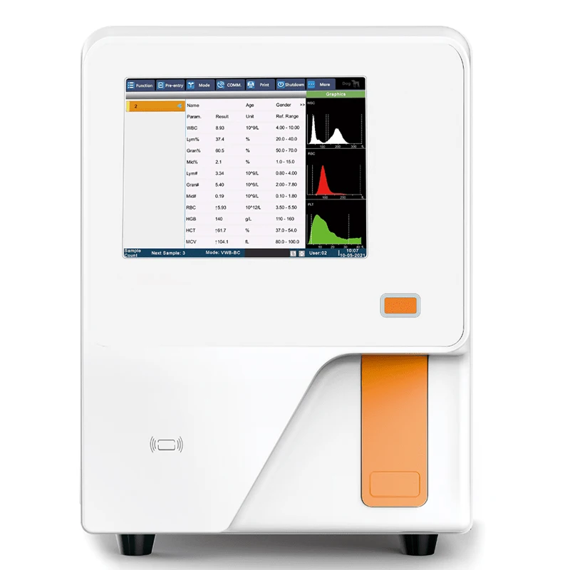 Fully Auto 3-part Veterinary Hematology Analyzer YD-H302VET