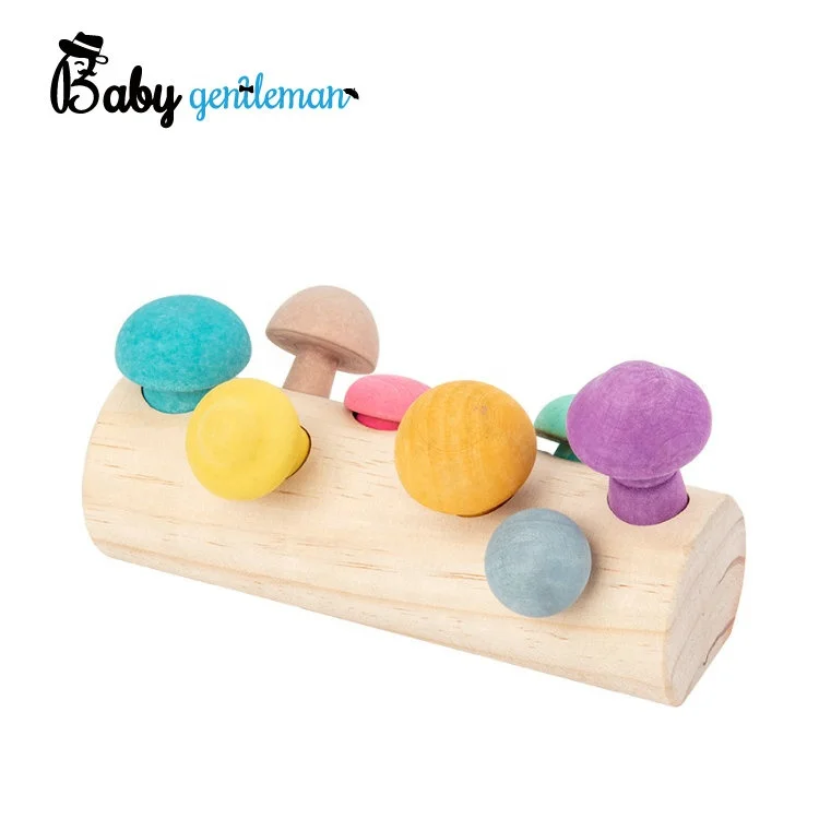 High quality indoor sports game colorful wooden bowling set toys for kids Z01448A