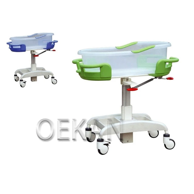 High Quality Hospital Infant Washing Furniture Height  Adjustable Warm Baby Incubator with Silent Wheels