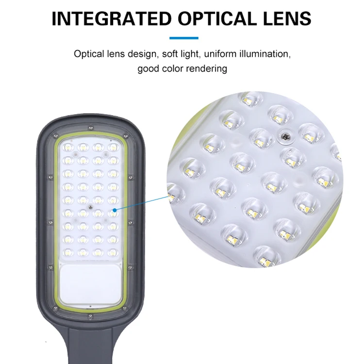 Ip65 Grade Waterproof Outdoor Bright Road Light Aluminum Streetlight Parking Farm 50 100 150 200 W Energy Saving Led Street Lamp