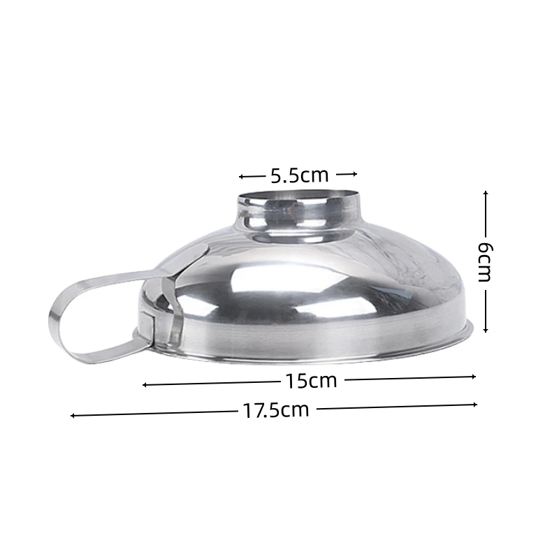 Wholesale Canning Supplies Kit Kitchen Use Stainless Steel Canning Funnels Wide Mouth Funnel for Wide and Regular Mason Jars