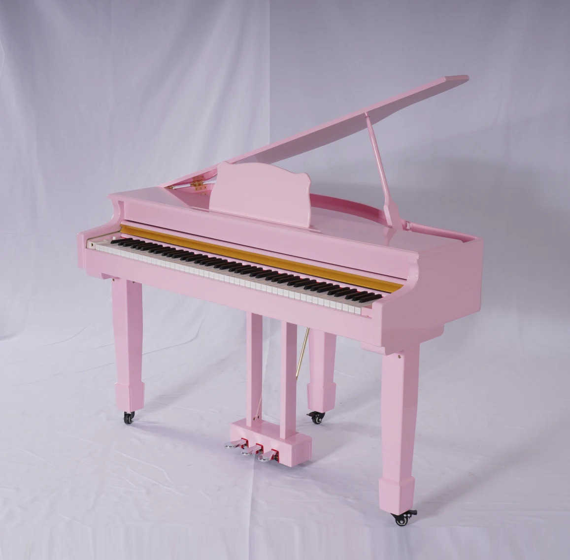 88-Key Hammer Action Keyboard Grand Digital Piano 16-Level Touch Sensitivity Baked Paint Pure Piano Tone