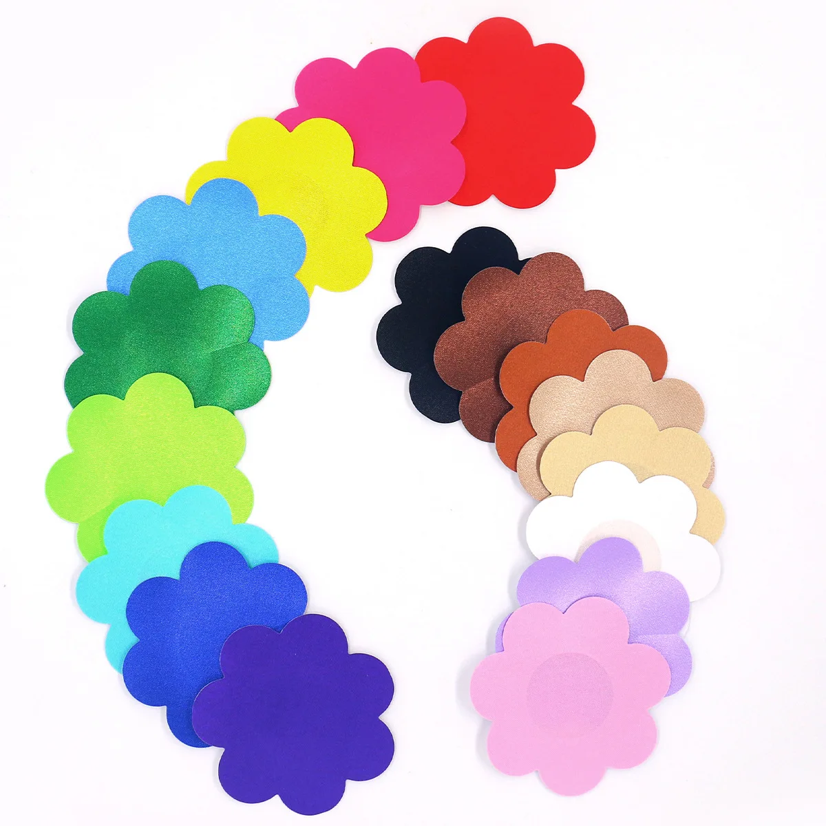 Fabulous Customizable Adhesive Nippies Nipple Cover Glitter Festival Breast Disposable Petals Pasties Nipple Covers for Women
