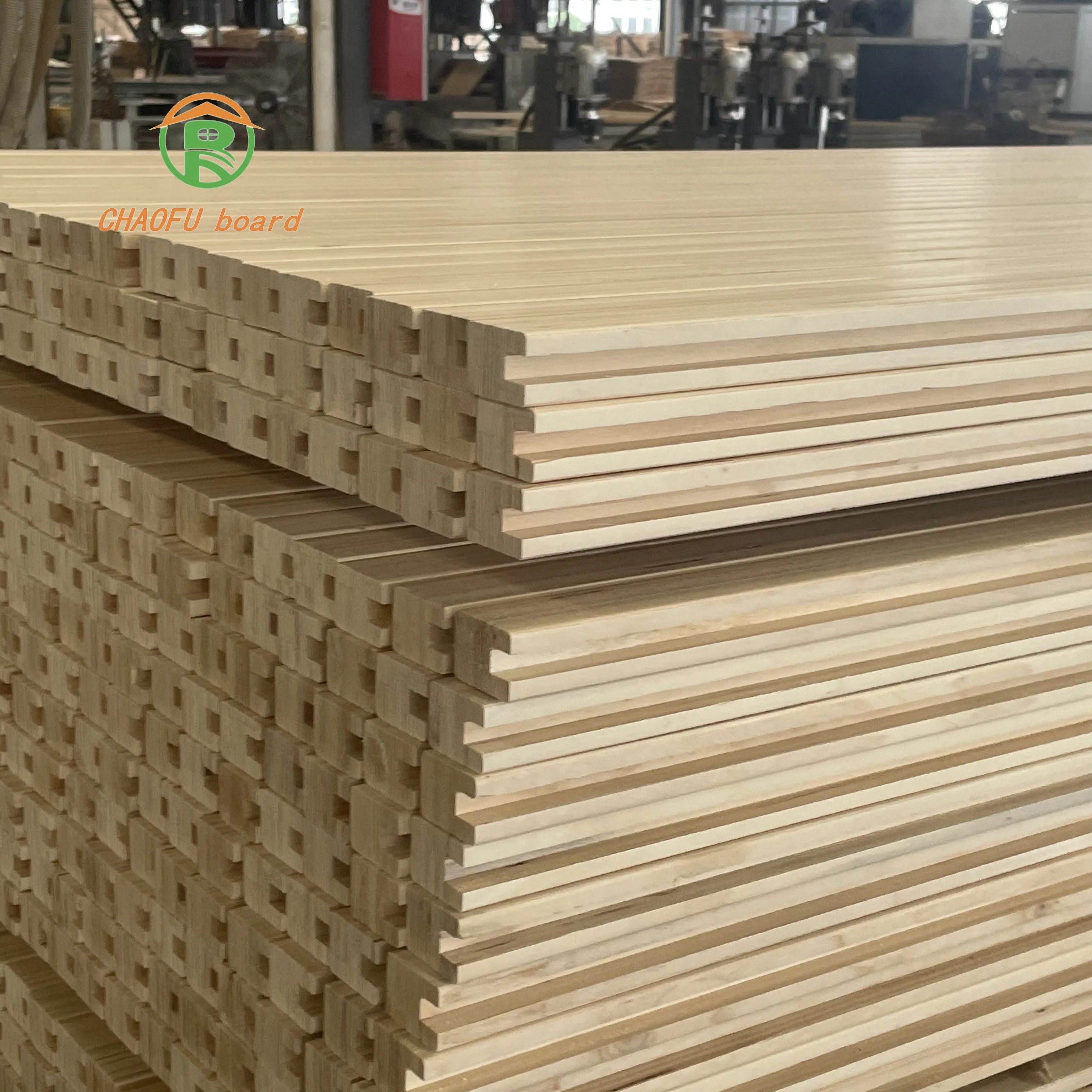 deep process punch holes  slot chamfer customization LVL plywood  processing bed shelf sofa table chair use
