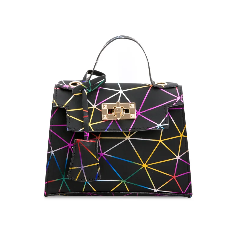 Модные лазерные дамские сумочки, дизайнерские сумки, стильная сумка через плечо, сумка из искусственной кожи на цепочке, женские кошельки и сумочки