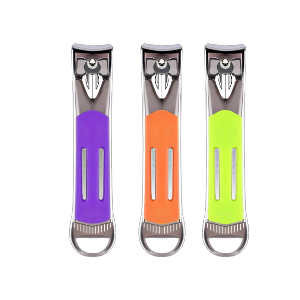 
Professional Nail Art Tools Stainless Steel Straight Scissor 3 Colors Acrylic Non-Skid Nail Manicure Tool 