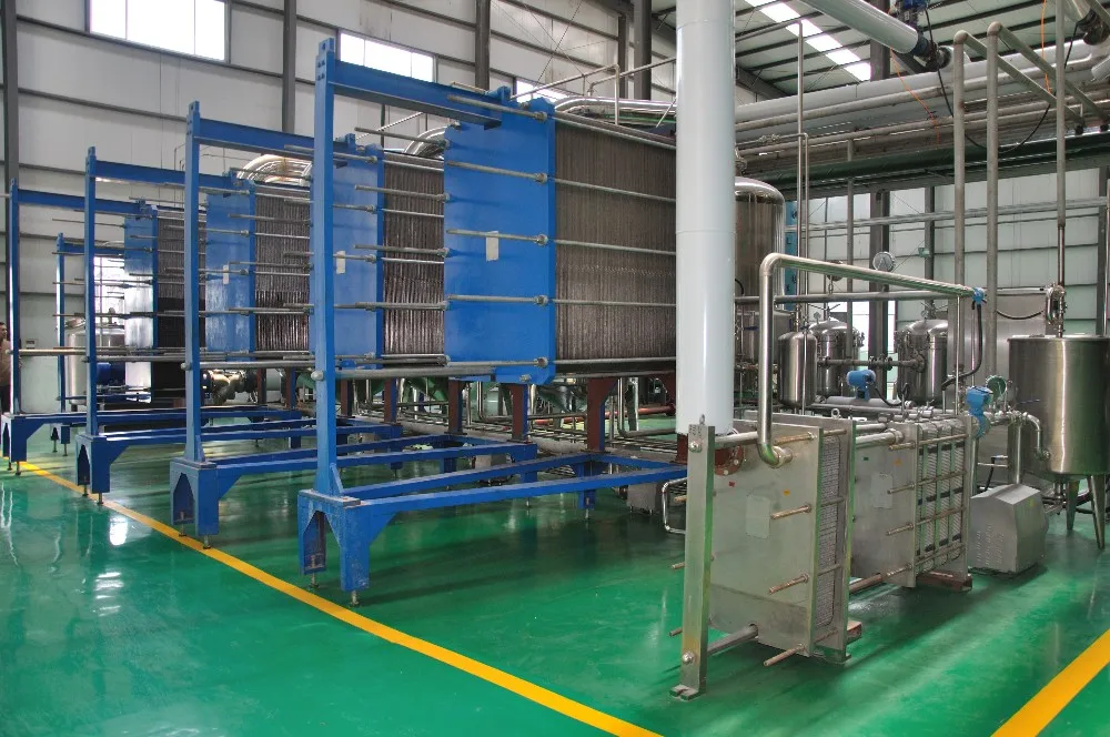 High Quality Stainless Steel Vacuum Industrial High Effect Falling Film MVR Price of Evaporator for Wastewater