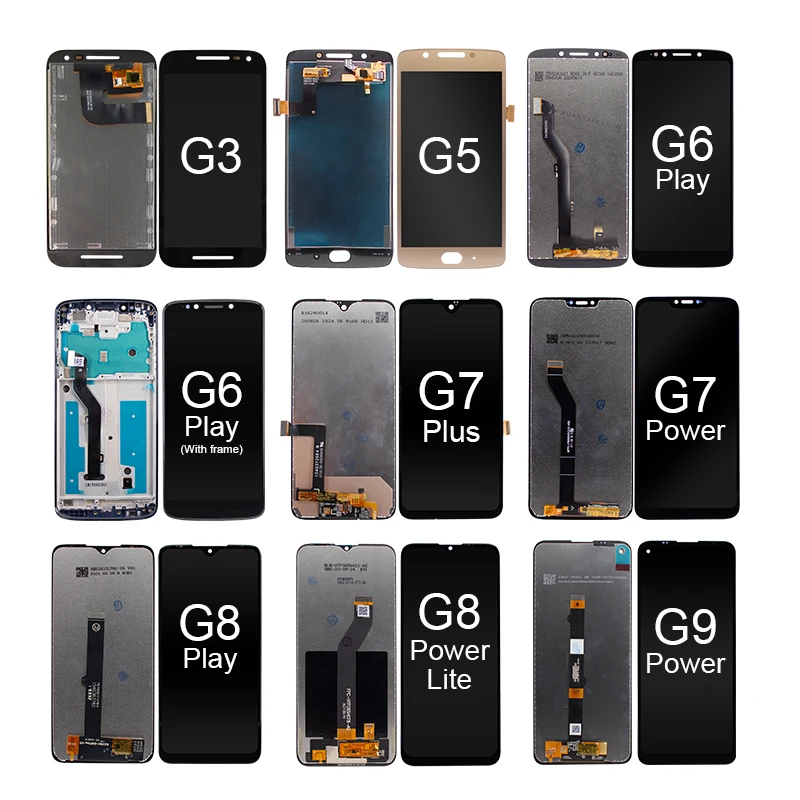 ЖК-дисплей для Motorola Moto G6 G7 G8 G9 Play Tela фронтальный ЖК-экран G5 Plus G10 Power G20