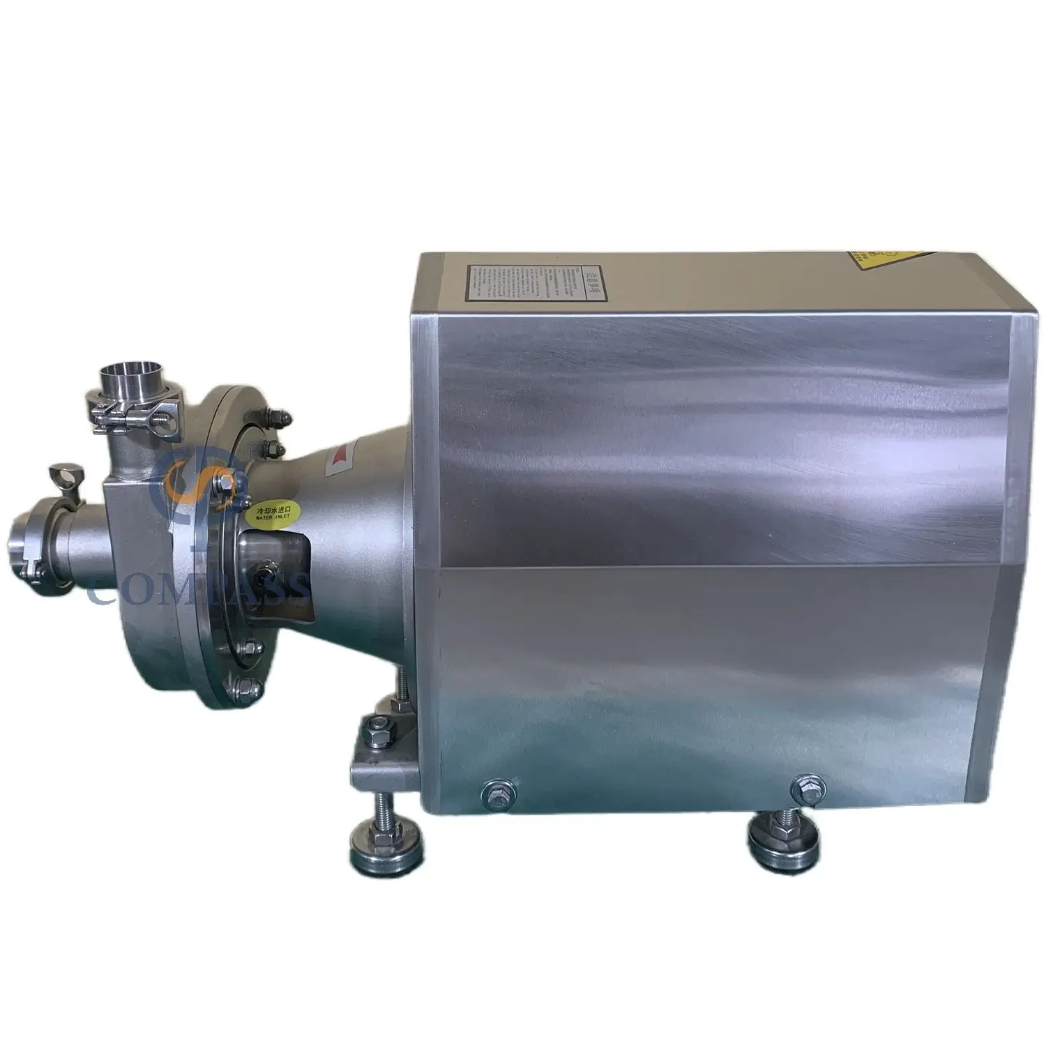 10t/24m 3HP 2.2kw SS316L Stainless Steel Sanitary Petrochemical Industry Oil Negative Pressure Vacuum Pump with Siemens Motor