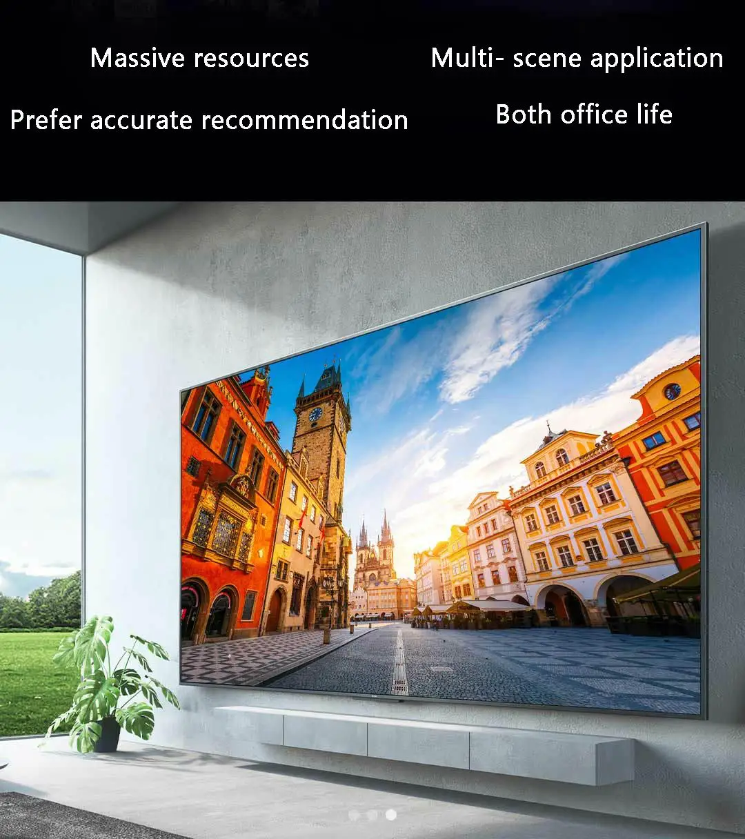  Xiaomi Redmi Max 98-дюймовый Smart TV Box 4K HDR разрешение 4 Гб + 16 встроенной крепление для спортивной камеры Xiao Ai поддержка домашнего кинотеатра