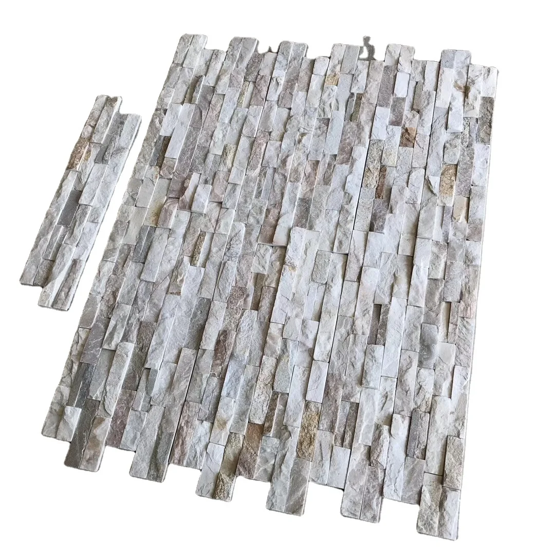 Slate wall tile for interior and exterior wall stone cladding decorative