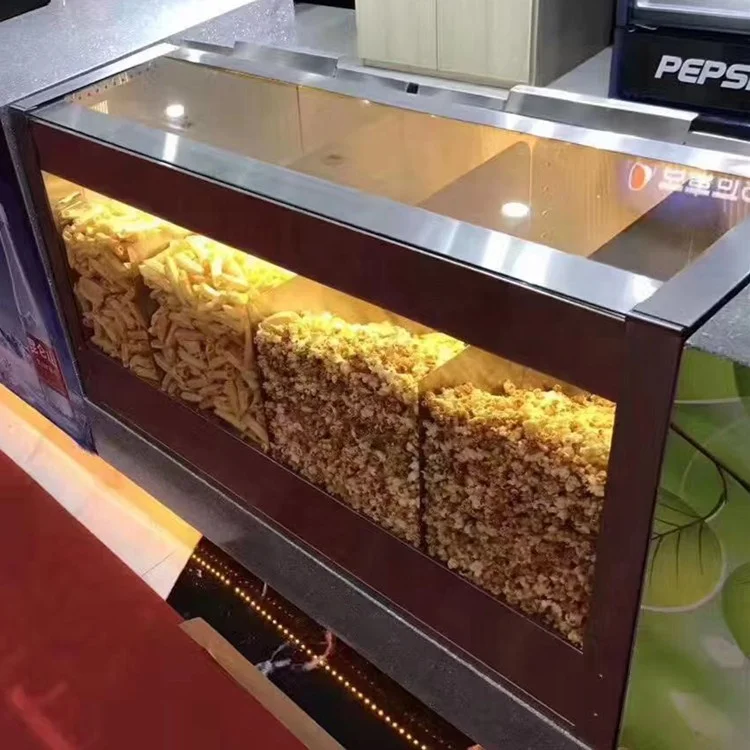 Commercial Nachos Chips Popcorn Warmer Stainless Steel Corn Flake Nacho warmer machine