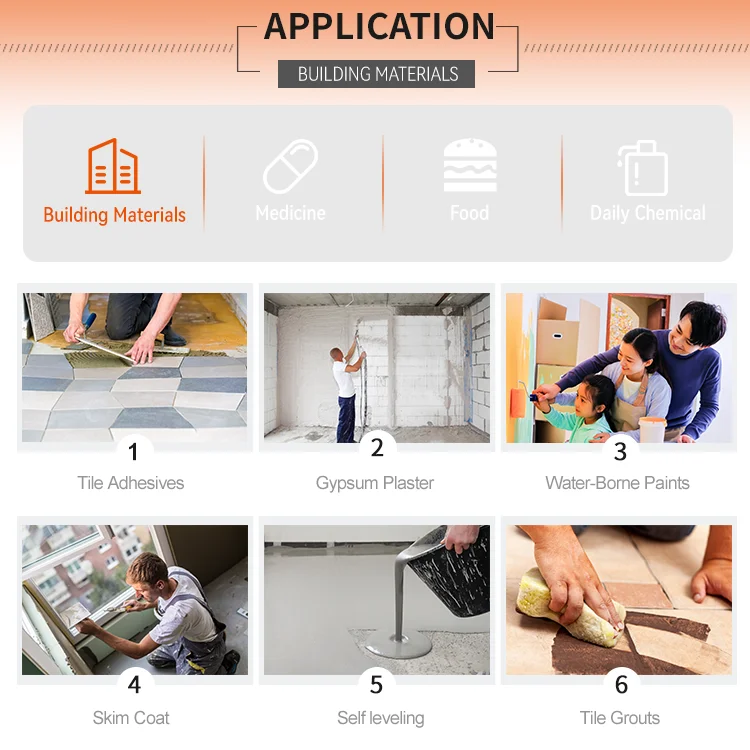 High Efficient High purity Manufacture hpmc hpmc price price hpmc Rheology Modifier