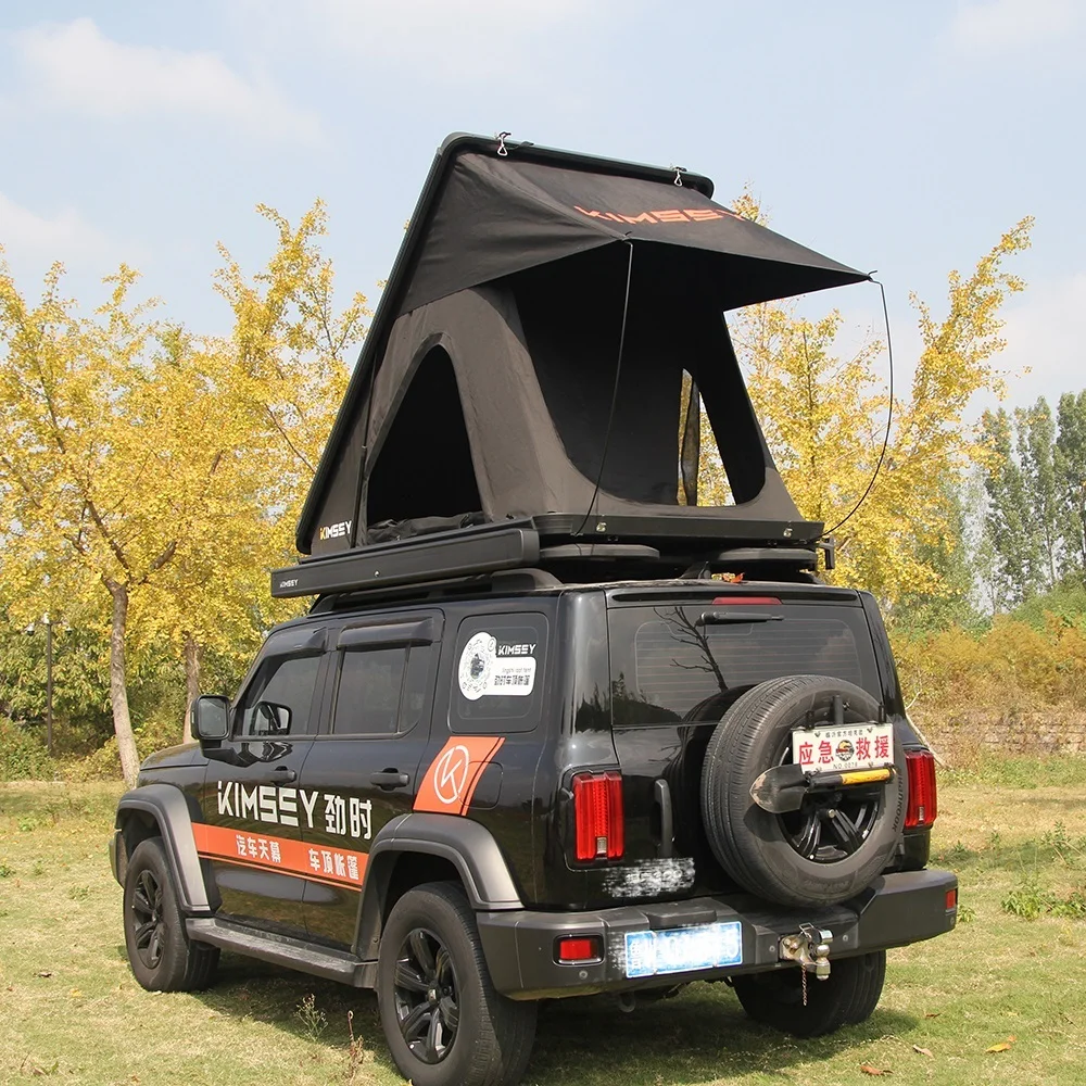 Factory Direct Tent Hard Shell Aluminum Diagonal Bracing Extended Type Car Rooftop Tent