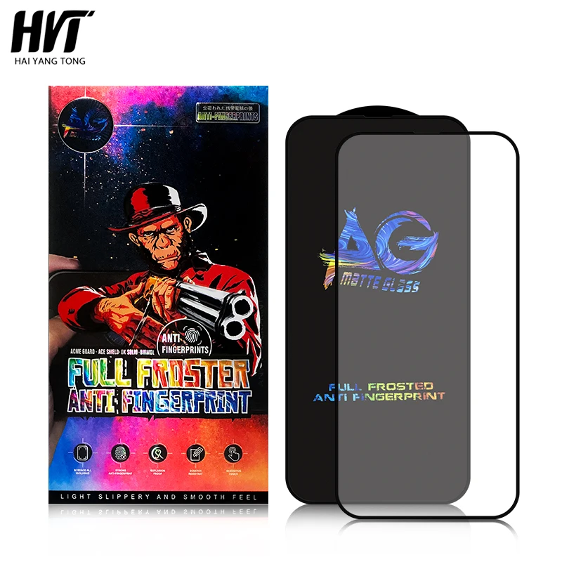 Oem Odm Factory Wholesale Full Coverage Ag Matte Tempered Glass Screen Protector For Iphone 14 13 12pro Max Xs 11pro